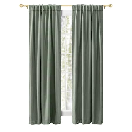 Grand Pointe Rod Pocket/Back Tab Curtain Panel